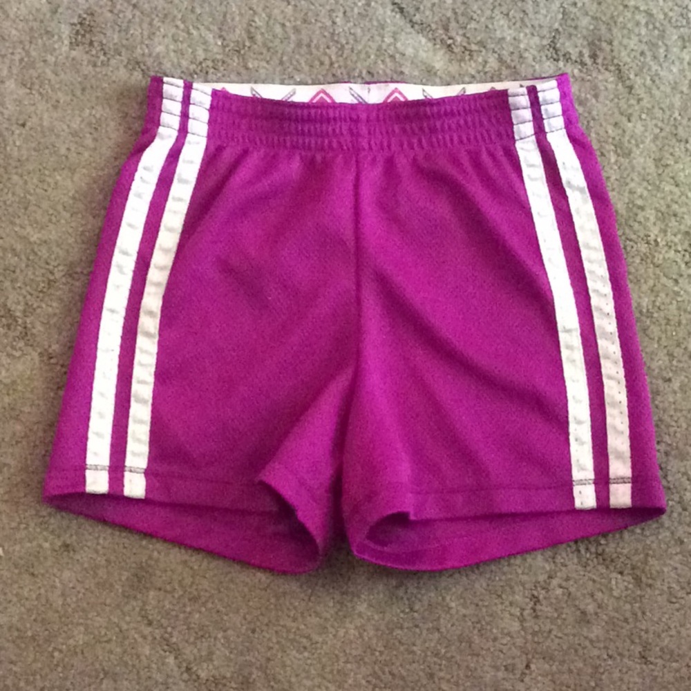 Purple sporty shorts